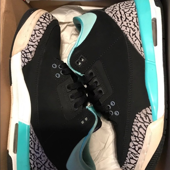 jordan 3 mint green